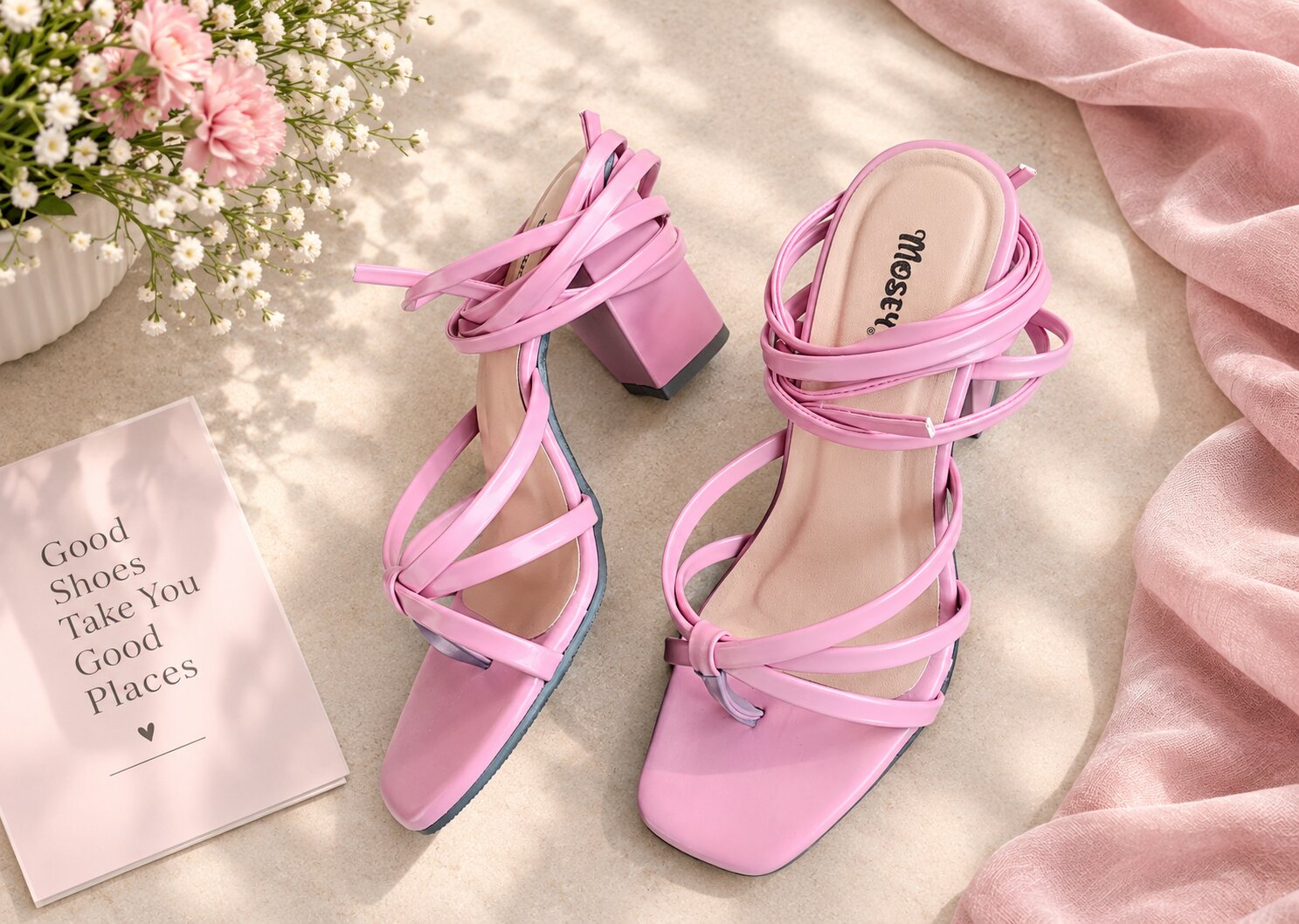 TEI UP HEELS